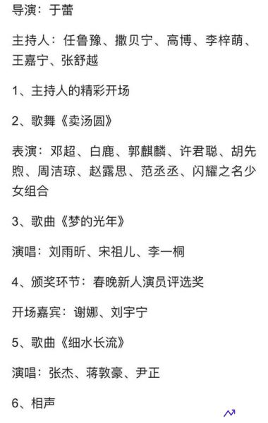 2023央视元宵晚会节目单公布(cctv2021元宵晚会节目单)