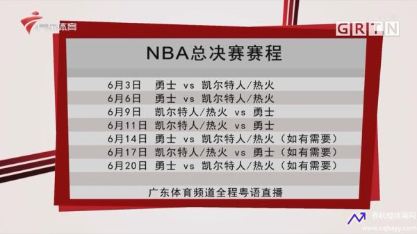 nba总决赛赛程出炉(nba总决赛日程)