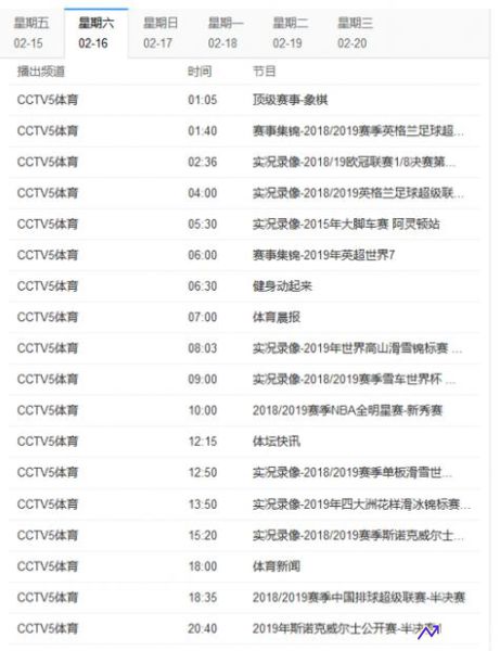 cntv5在线直播(cctv5在线直播节目单)